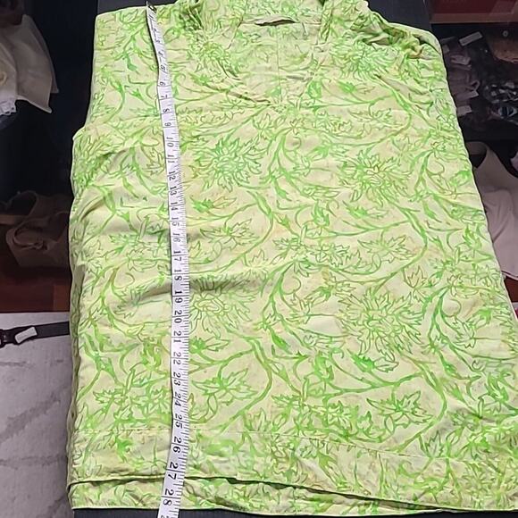 Soft Surroundings hooded batik blouse - Picture 4 of 7